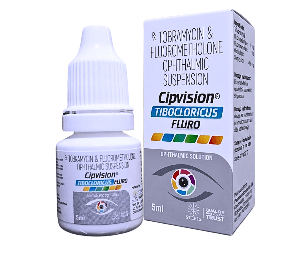 Cipvision Tibocloricus Fluro product pack