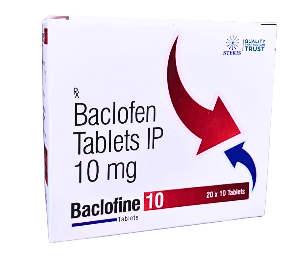 Baclofine 10 product pack