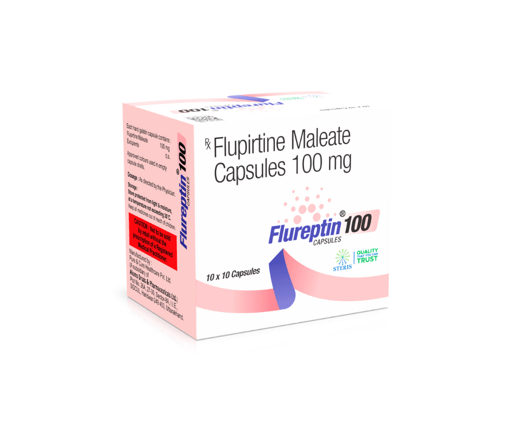 Flureptin 100 product pack
