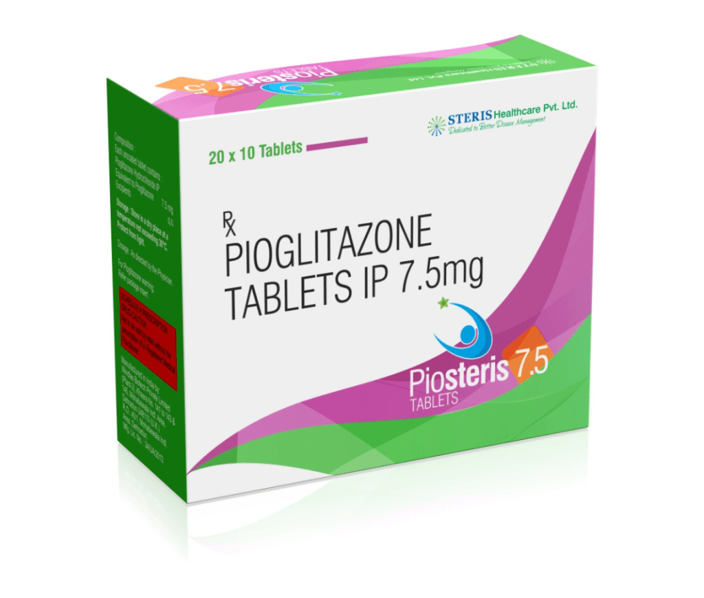 Piosteris 7.5 product pack