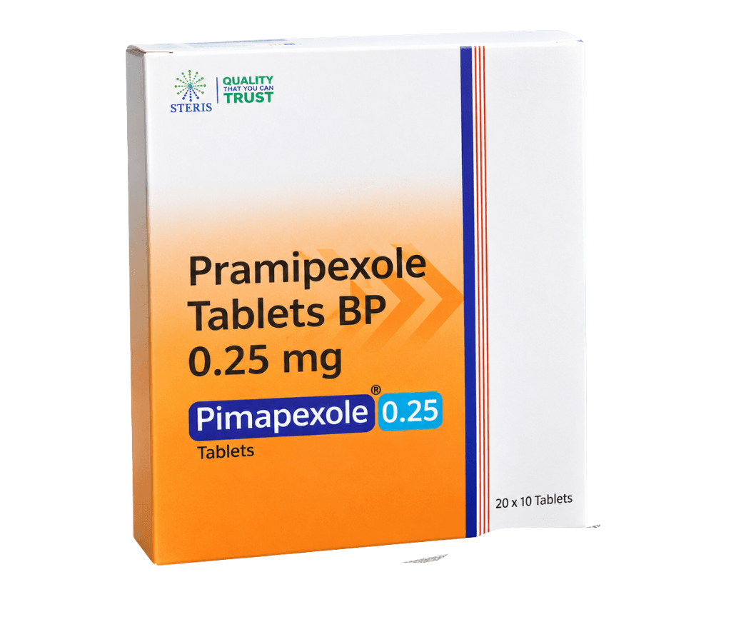 Pimapexole 0.25 Tablet product pack