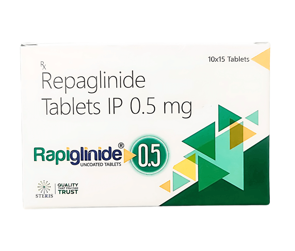 Rapiglinide 0.5 product pack