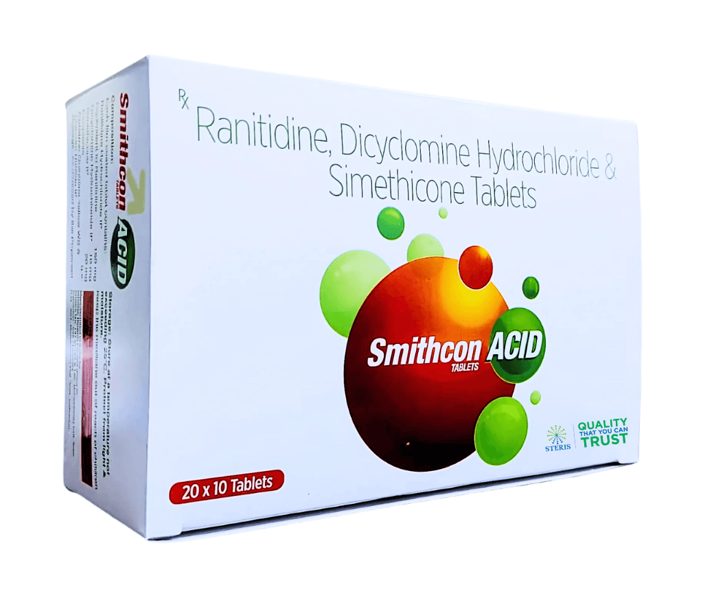SMITHCON ACID TABLETS product pack