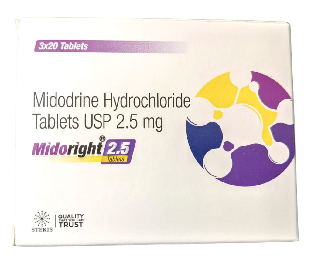 Midoright 2.5 product pack
