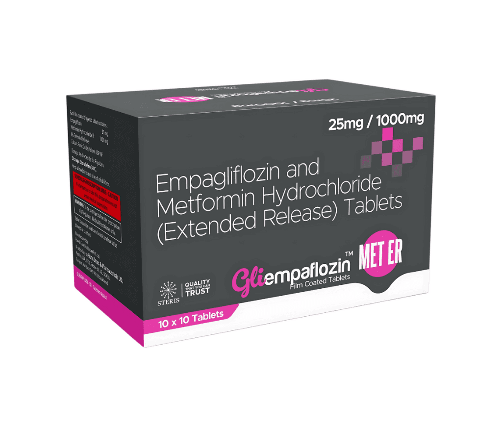 Gliempaflozin Met Er 25 And 1000 product pack