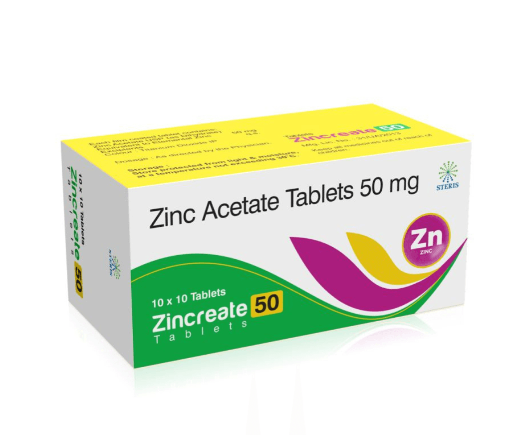 Zincreate 50 product pack