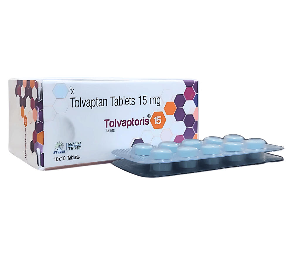 Tolvaptoris 15 product pack