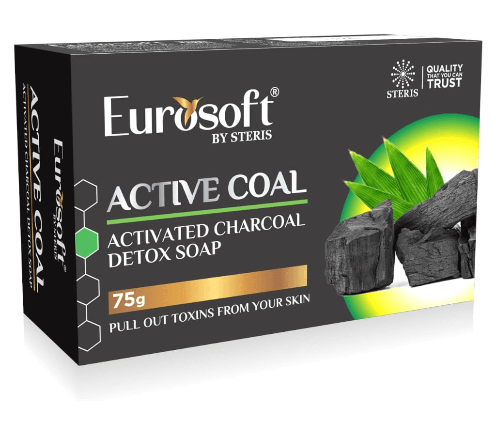 Eurosoft Active Coal Soap product pack